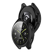 Захисний чохол для смарт годинника Xiaomi Watch 2 з плівкою чорний, фото 7