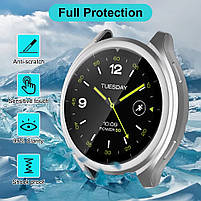 Захисний бампер для смарт годинника Xiaomi Watch 2 Pro чорний, фото 10