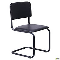 Стілець Сільвія чорний Кожзам чорний