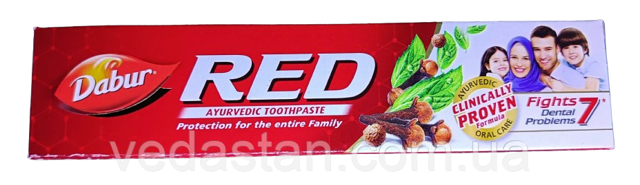 Зубна паста Ред Red (100gm) — аюрведична класика по догляду за порожниною рота