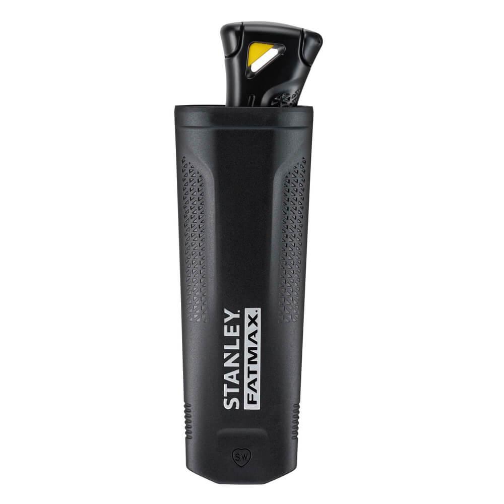 Ніж STANLEY "FatMax® Heavy Duty" з фіксованим лезом для оздоблювальних робот, довжина ножа 165 мм, чорний.