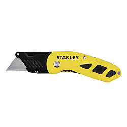 Ніж STANLEY, складний з фіксованим лезом для оздоблювальних робот, L= 160мм.