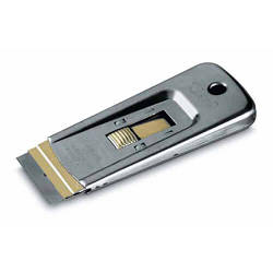 Скребок STANLEY для стекол і керамічної плитки з 5-тьма лезами, L=95мм.