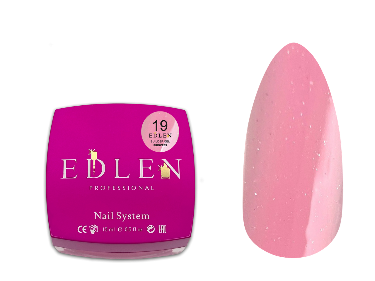 Builder Gel Princess Edlen 15 ml. №19