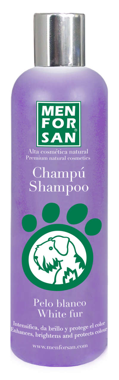 MENFORSAN Шампунь для собак з білим хутром 300мл