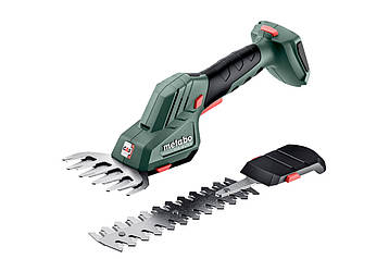 Акумуляторні кущові та газонні ножиці  Metabo SGS 18 LTX Q для трави та кущів (без акум.)