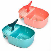 Дуршлаг на раковину для мытья овощей/фруктов 21*13.5см WHW54991-2 dmx