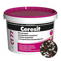 Штукатурка CERESIT CT 77 MOROCCO 6 декоративно-мозаїчна полімерна (зерно 1,4-2,0 мм), 14 кг