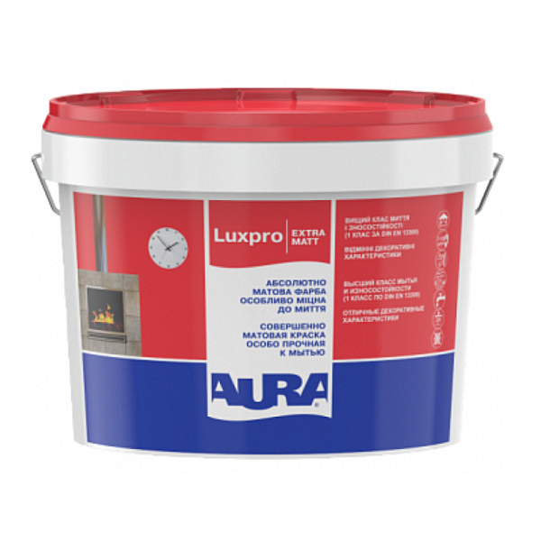 Фарба AURA Luxpro ExtraMatt акрилатна дисперсійна (глубокоматова), 2,5 л, фото 1