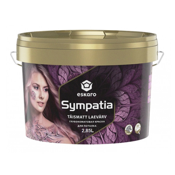 Фарба ESKARO Sympatia для стель, 2,85 л