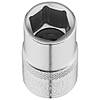 Головка торцева STANLEY 1/2" х 15 мм, з шестигранним профілем, метрична., фото 3