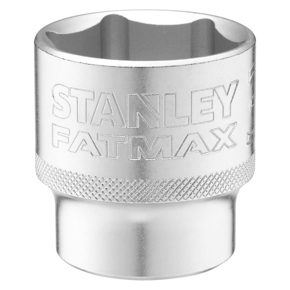 Головка торцева STANLEY 1/2" х 34 мм, з шестигранним профілем, метрична.
