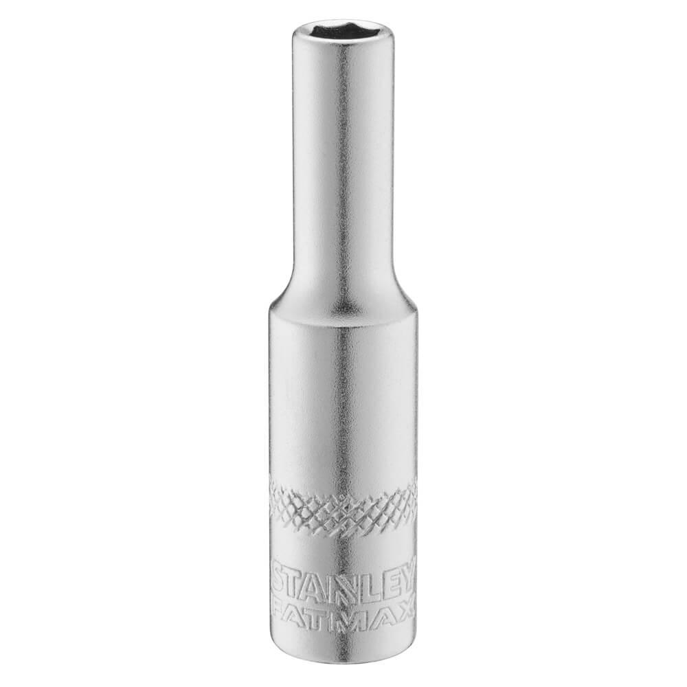 Головка торцева STANLEY 1/4" х 5 мм, з шестигранним профілем висока, метрична.