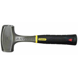 Кувалда STANLEY" Drilling AntiVibe®" з ергономічною ручкою, L=275мм, вага 1360 г.