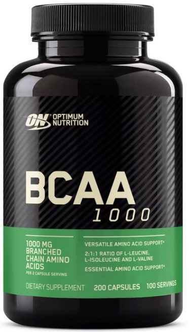 BCAA амінокислоти Optimum BCAA 1000 капс 200
