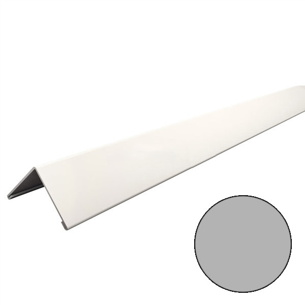 Профіль стельовий KRAFT FORTIS кутовий 24*3000 мм Ral 9006