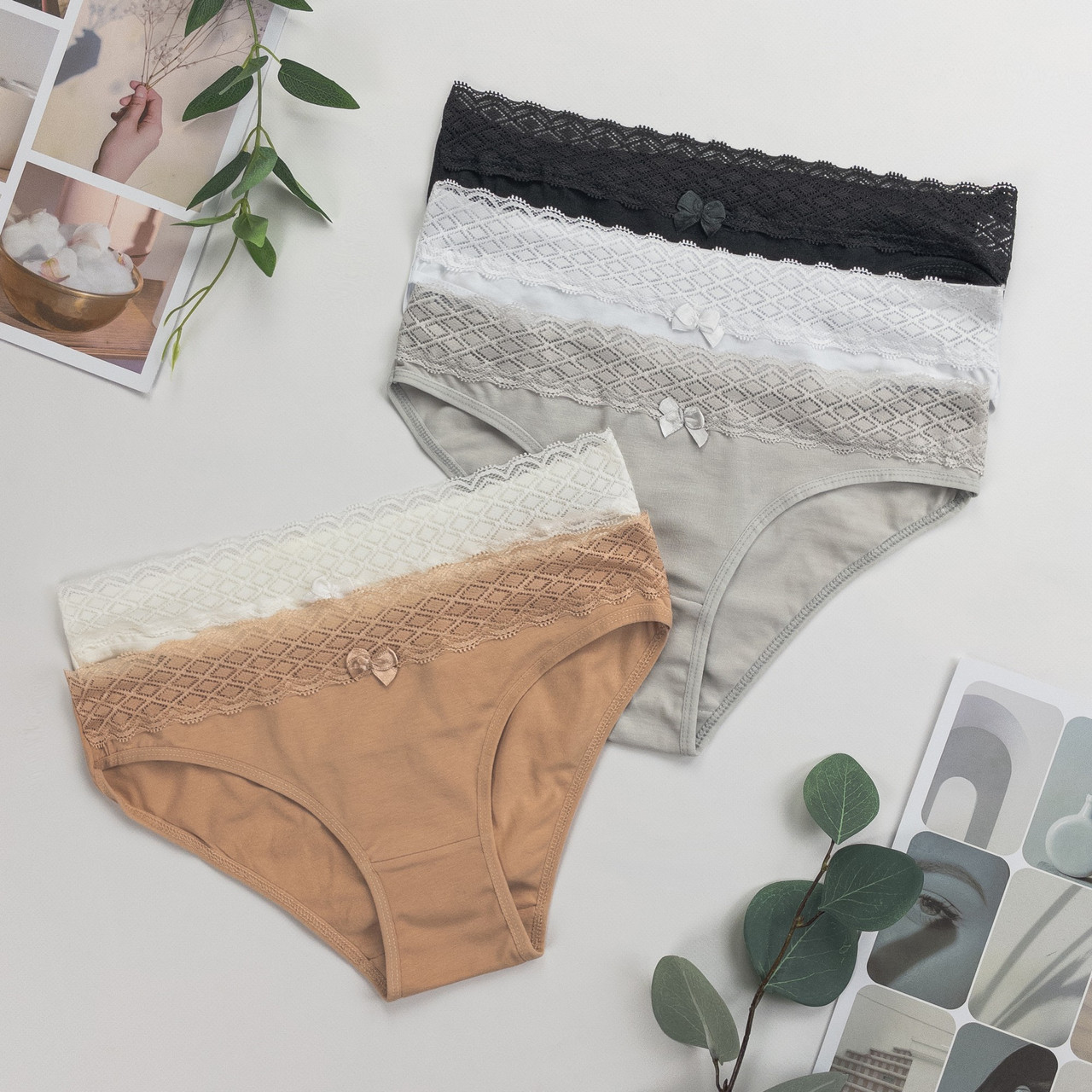 Труси жіночі сліпи Nicoletta Туреччина L, XL, 2XL | 5 шт.