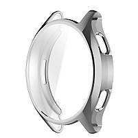 Захисний чохол для смарт годинника Xiaomi Watch 2 з плівкою сріблястий, фото 3