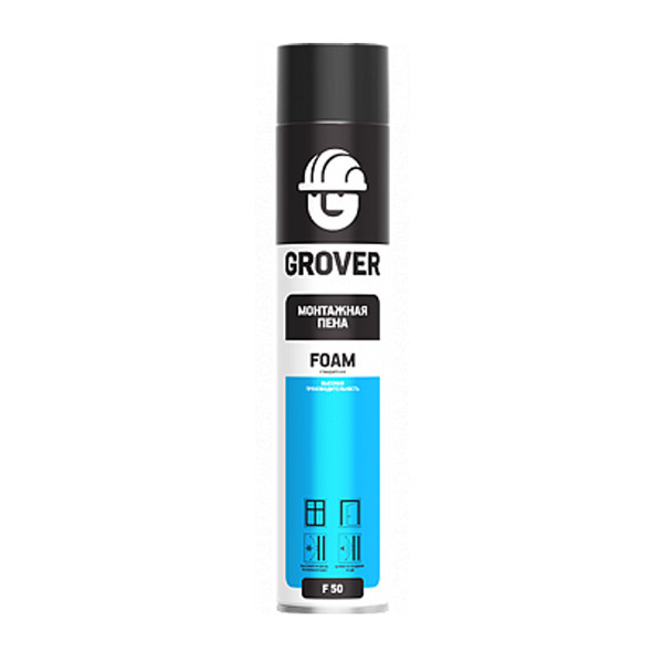 Піна GROVER F50 монтажна, 750 мл
