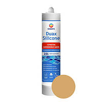 Герметик ESKARO Duax Silicone для швів силіконовий, (No231 світло-коричневий), 300 мл