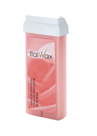 Воск в кассетах для депиляции Flex ItalWax Кремова троянда, 100 мл