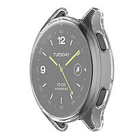 Захисний чохол для смарт годинника Xiaomi Watch 2 з плівкою прозорий, фото 5