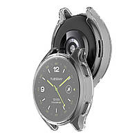Захисний чохол для смарт годинника Xiaomi Watch 2 з плівкою прозорий, фото 7