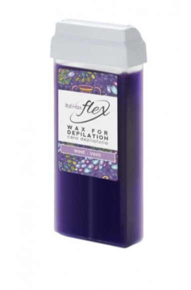 Воск в кассетах для депиляции Flex ItalWax Вино, 100 мл, фото 1