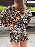 Костюм жіночий леопардовий 5665 ес, фото 3