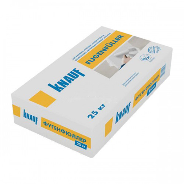 Шпаклівка KNAUF Fugenfuller (Кнауф Фугенфуллер), гіпсова, 25 кг