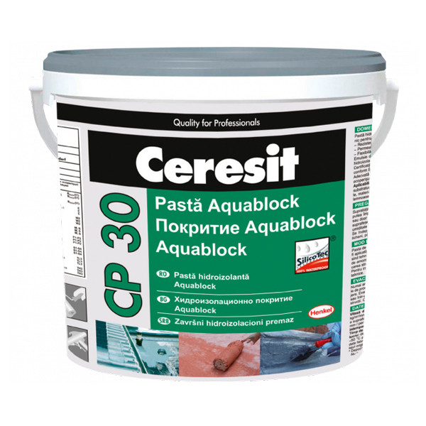 Покриття CERESIT CP 30 Aquablock водонепроникне, 1 кг