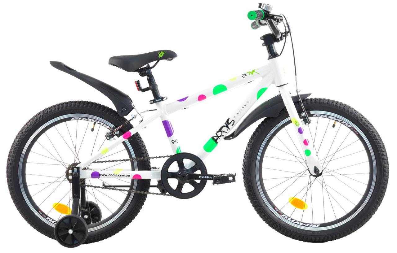 Алюмінієвий дитячий велосипед Ardis PEPPA 20" BMX AL.