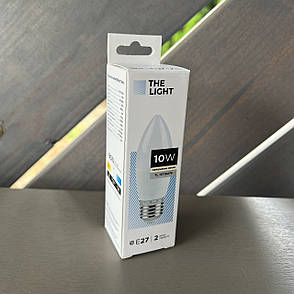 Лампочка свічка 10w Е27 THE LIGHT, фото 1