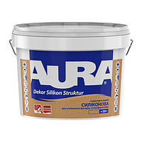 Фарба AURA Dekor Silikon Struktur структурна, 14,5 кг