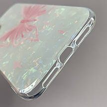 Чохол для Apple iPhone 11 чохол з рожевим метеликом на телефон айфон 11 білий w6h, фото 4