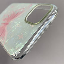 Чохол для Apple iPhone 11 чохол з рожевим метеликом на телефон айфон 11 білий w6h, фото 5