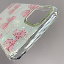 Чохол для Apple iPhone 11 чохол із бантиком на телефон айфон 11 білий w6h, фото 5