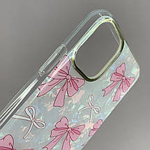 Чохол для Apple iPhone 11 чохол із бантиком на телефон айфон 11 білий w6h, фото 3