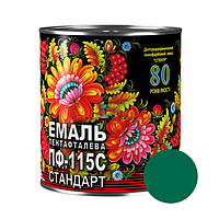 Емаль СПЕКТР ПФ-115С стандарт, алкідна (бірюзова), 0,9 кг