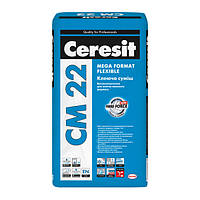 Клей CERESIT CM 22 Mega Formula Flexible, 25 кг