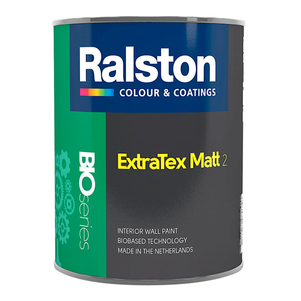 Фарба RALSTON Extra Tex Matt 2 BTR для внутрішніх робіт, 0,9 л