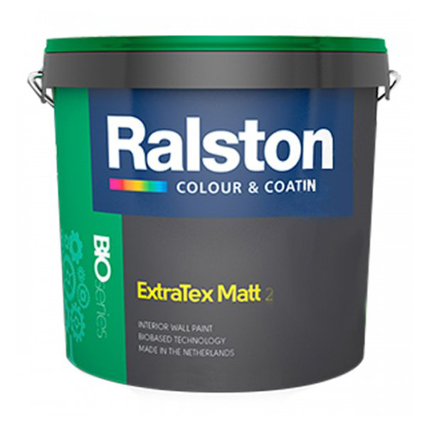 Фарба RALSTON Extra Tex Matt 2 BTR для внутрішніх робіт, 4,5 л