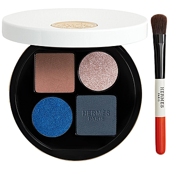 Тіні для повік Hermes Ombres d'Hermès Eye Shadow Quartet 04 Ombres Marines 3 г