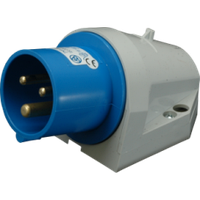 Настінна силова вилка 32А 3п Sez