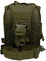 Сумка-слінг через плече Tribe Sling Pack, 6.5 л (Olive), фото 4