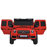 Електромобіль дитячий Джип Мерседес M 5880, Червоний, фото 3