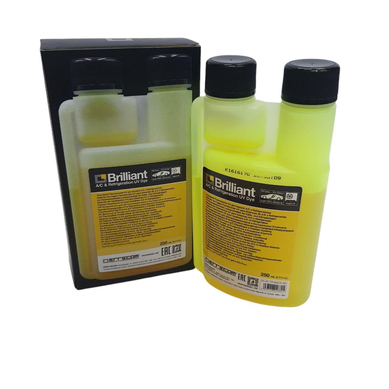 Наповнювач флуоресцен Brilliant 250ml. (33 дози по 7,5 ml) (жовтий Brilliant)TR1003.01.S1