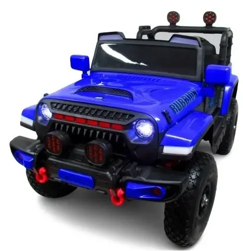Дитячий автомобіль Великий Jeep X7 синій, повний привод X7/1188