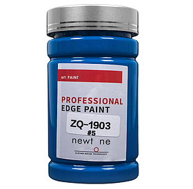 Фарба матова для оброблення краю урізу шкіри Newtone Edge Paint колір синій No5 200 г