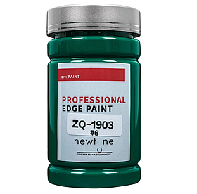 Фарба матова для оброблення краю урізу шкіри Newtone Edge Paint колір зелений No6 200 г